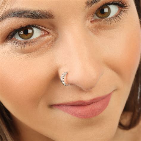 false nose rings